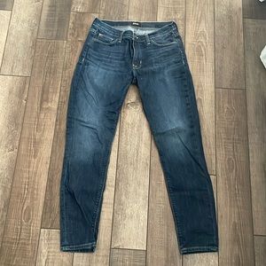 Hudson Niko midrise ankle super skinny 27